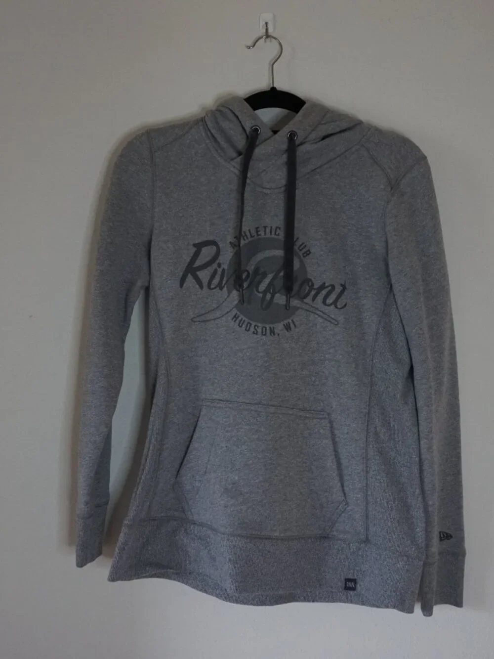 Riverfront Athletic Club Gray Hoodie size Medium